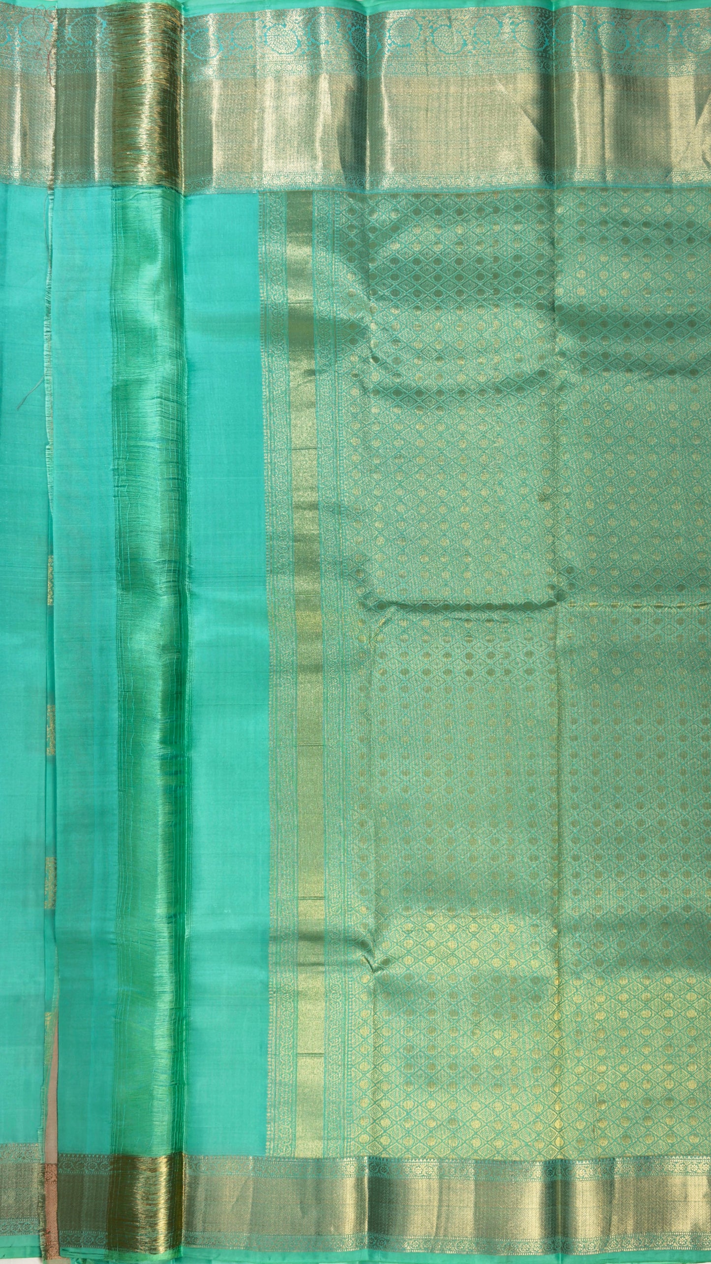 Green Pure Silk Saree