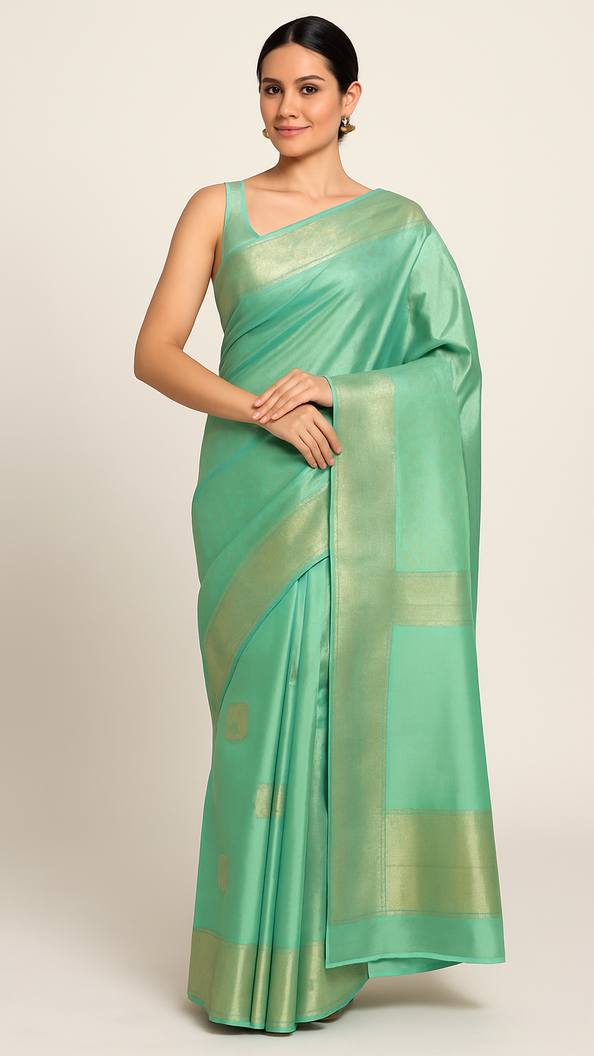 Green Pure Silk Saree